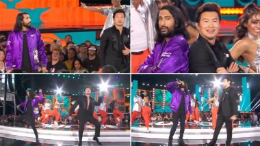 Simu Liu Performs Some Amazing Bhangra Steps and Sings on ‘Jalebi Baby’ With Tesher (Watch Video)